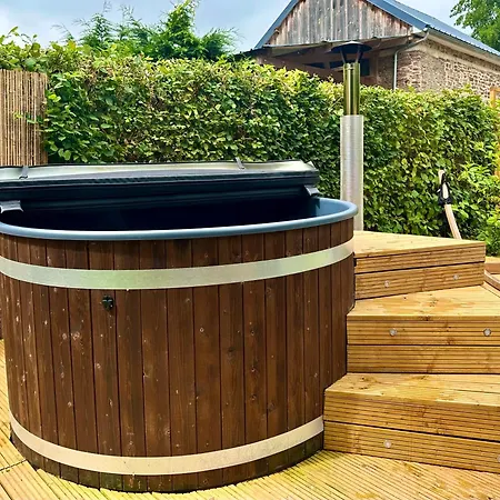Chalet De La Prairie - Terrain Prive - Bain Nordique Hamars