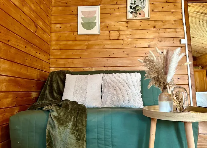 De La Prairie - Terrain Privé - Bain Nordique Chalet